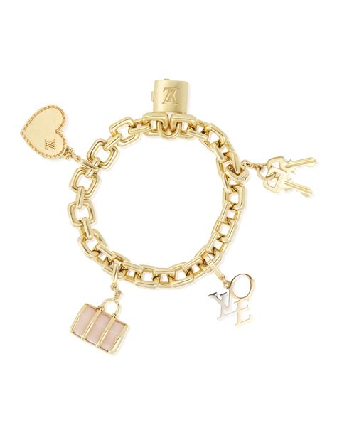 louis vuitton charm bracelet collection.